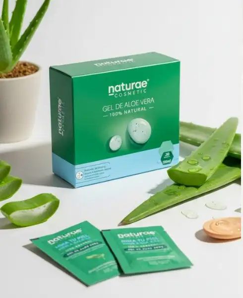 Gel 100% Natural de Aloe Vera - 1 plic (5ml) – imagine suplimentară 3