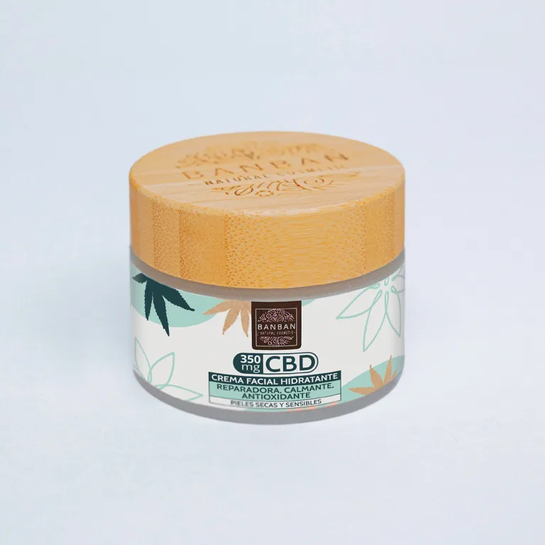 Cremă Facială Calmantă cu CBD 350mg (50ml)