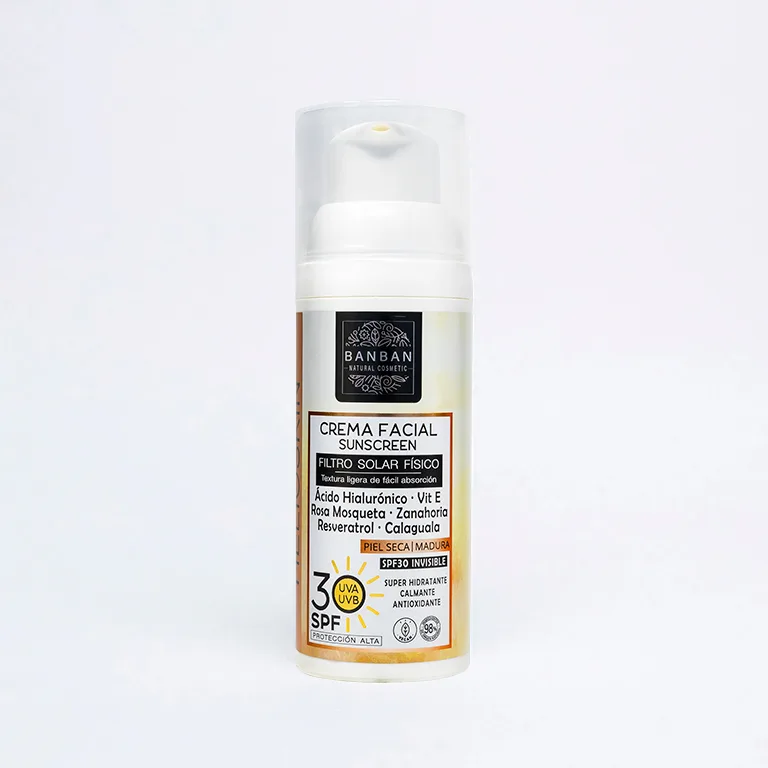 Cremă Solară Anti-aging SPF30 -  Piele Matură