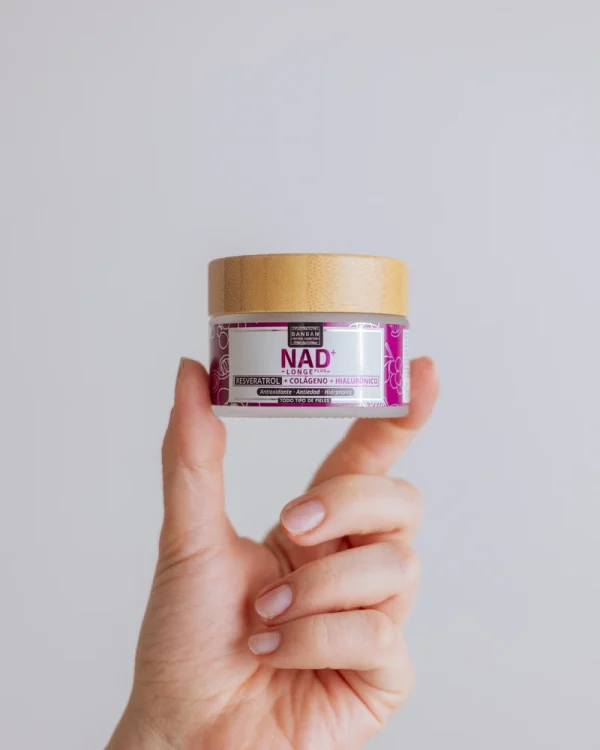 Cremă Facială Rejuvenatoare NAD⁺ & Resveratrol (50ml)